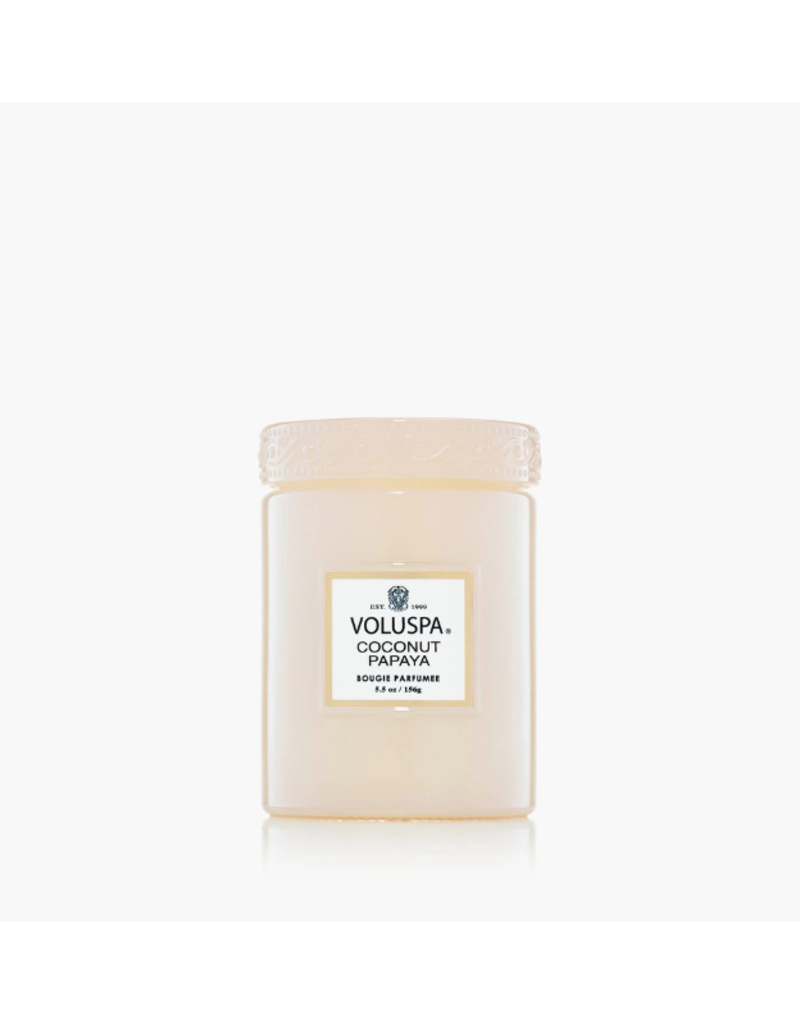 Voluspa 5.5oz Small Jar Candle in Coconut Papaya by Voluspa