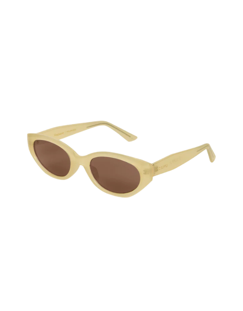 Z Supply Heatwave Sunglasses in Lemoncello Brown by Z Supply