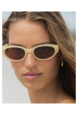 Z Supply Heatwave Sunglasses in Lemoncello Brown by Z Supply