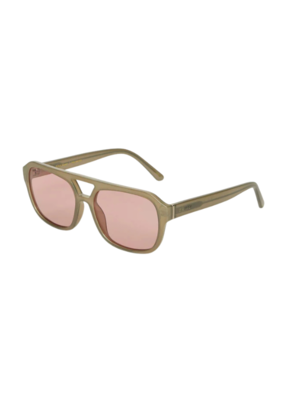 Z Supply After Hour Sunglasses in Moss Pink by Z Supply