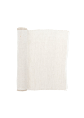 Indaba Trading Lina Linen Runner in Chambray
