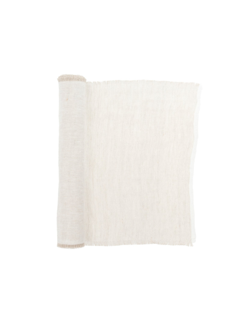 Indaba Trading Lina Linen Runner in Chambray