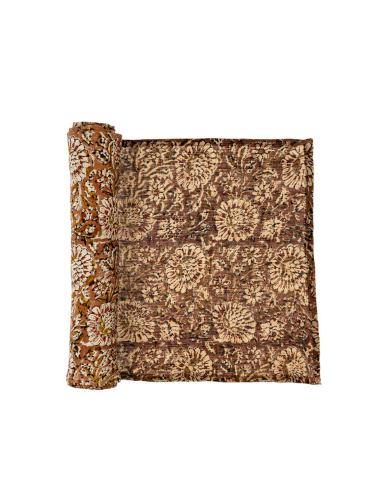 Indaba Trading Constance Linen Runner 108"L
