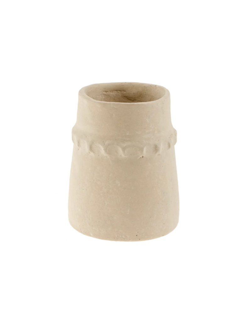 Indaba Trading Calista Paper Mache Crock