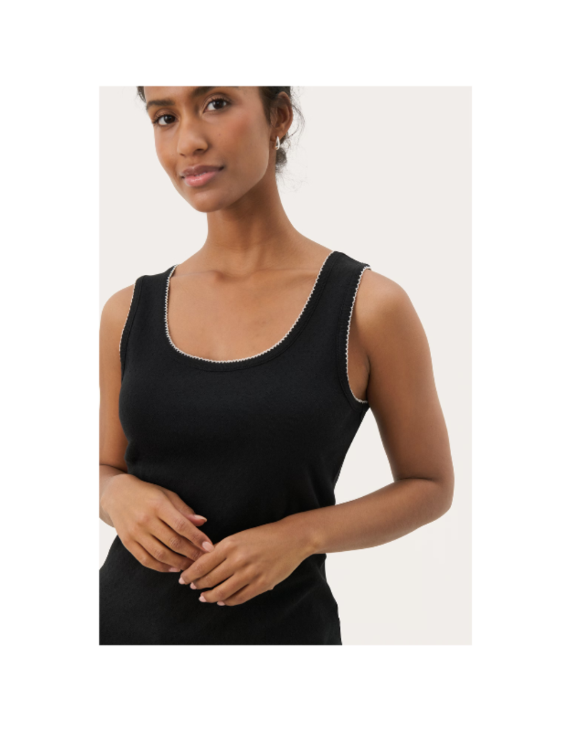 Part Two Juliannes Tank in Black by Part Two