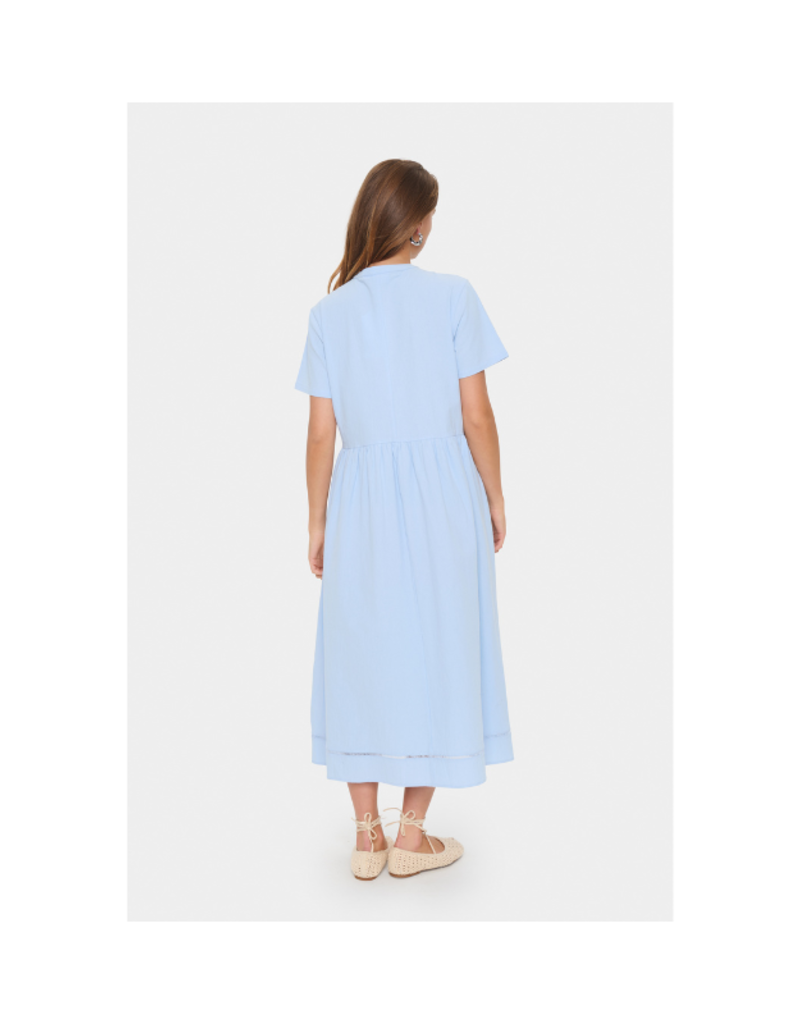 Saint Tropez Kalinda Short Sleeve Maxi Dress by Saint Tropez