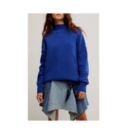 Free People Torres Rollneck in Skipper Blue by Free People