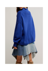 Free People Torres Rollneck in Skipper Blue by Free People