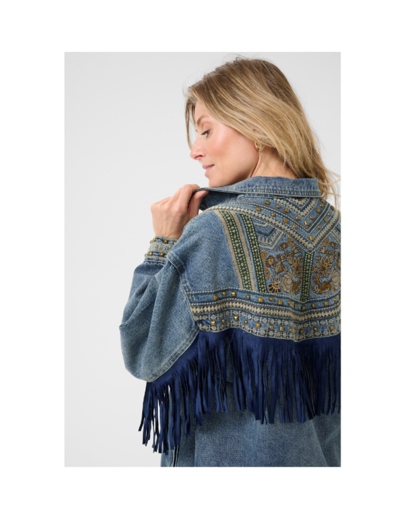 Cream Kos Denim Jacket in Colorado by Cream