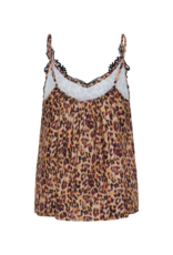 Cream Anne Camisole Top in Leopard by Cream