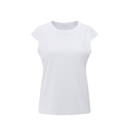 YAYA Sleeveless Top in Pure White by YAYA