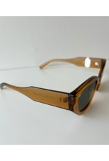 Z Supply Love Sick Sunglasses in Gold Grey by Z Supply