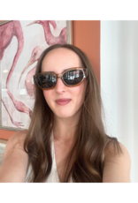Z Supply Love Sick Sunglasses in Gold Grey by Z Supply