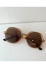 Z Supply Eclipse Sunglasses in Ginger Brown by Z Supply