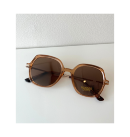 Z Supply Eclipse Sunglasses in Ginger Brown by Z Supply