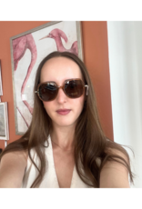 Z Supply Eclipse Sunglasses in Ginger Brown by Z Supply