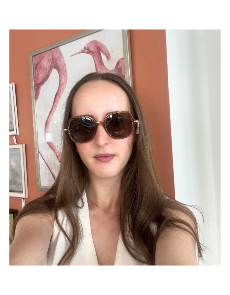 Z Supply Eclipse Sunglasses in Ginger Brown by Z Supply