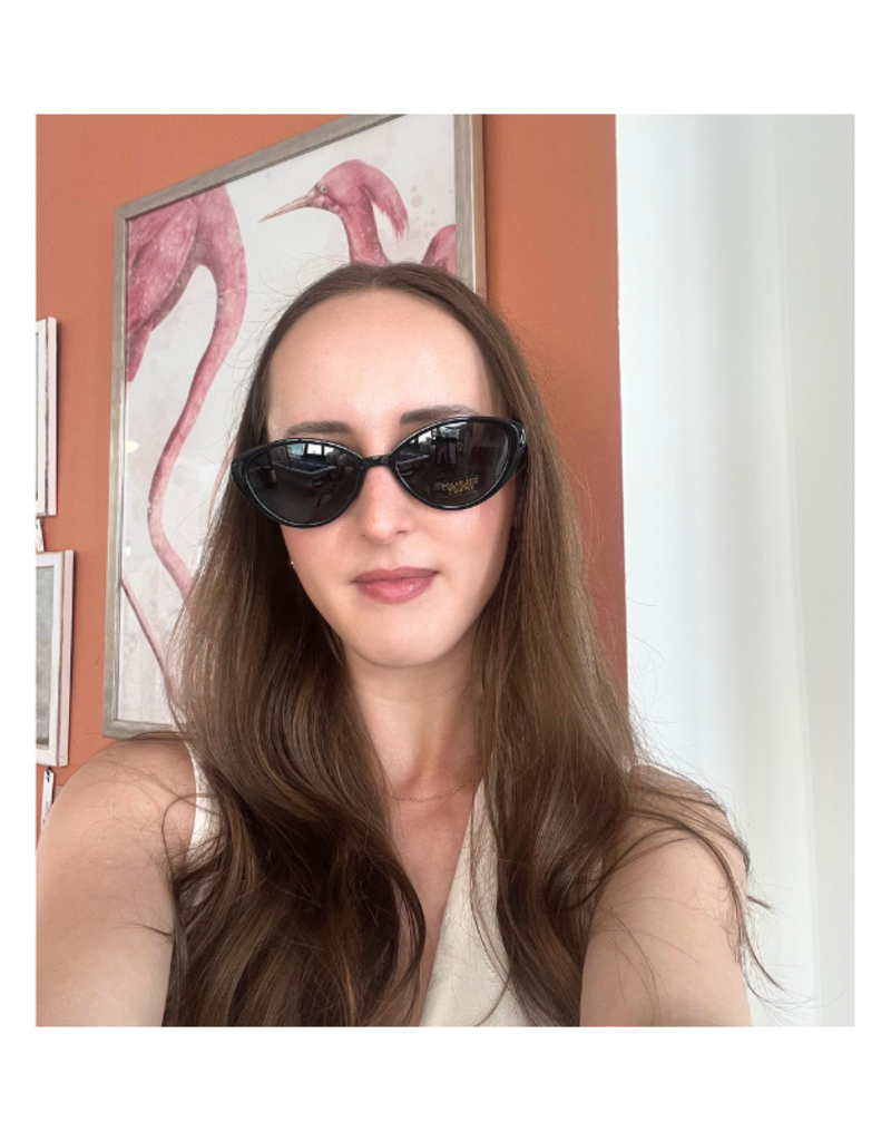 Z Supply Nouveau Sunglasses in Polished Black by Z Supply