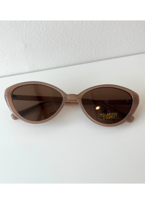 Z Supply Nouveau Sunglasses in Taupe Brown by Z Supply