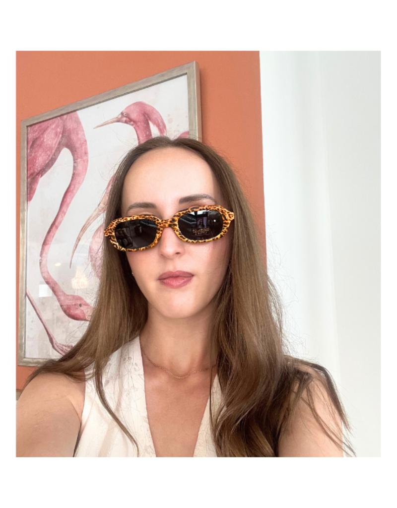 Z Supply Myst Sunglasses in Leopard Grey by Z Supply