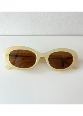 Z Supply Dayglow Sunglasses in Salty Blonde Lemoncello by Z Supply