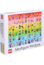 Raincoast Books LEGO Minifigure Rainbow 1000pcs Puzzle