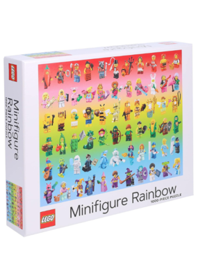 Raincoast Books LEGO Minifigure Rainbow 1000pcs Puzzle