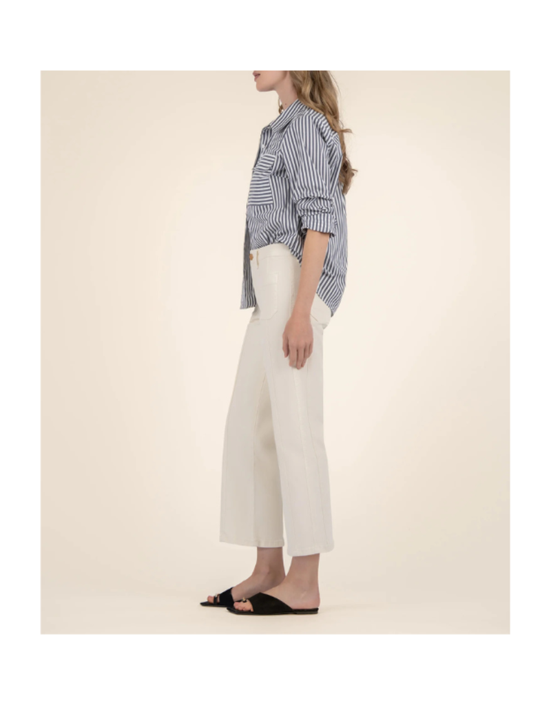 Kut from the Kloth Charlotte Ecru with Seams by Kut from the Kloth