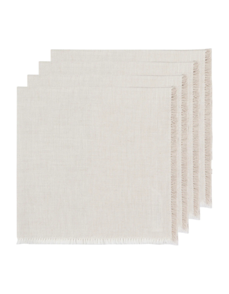Danica Chambray Napkins in Dove Gray Set of 4