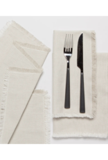 Danica Chambray Napkins in Dove Gray Set of 4