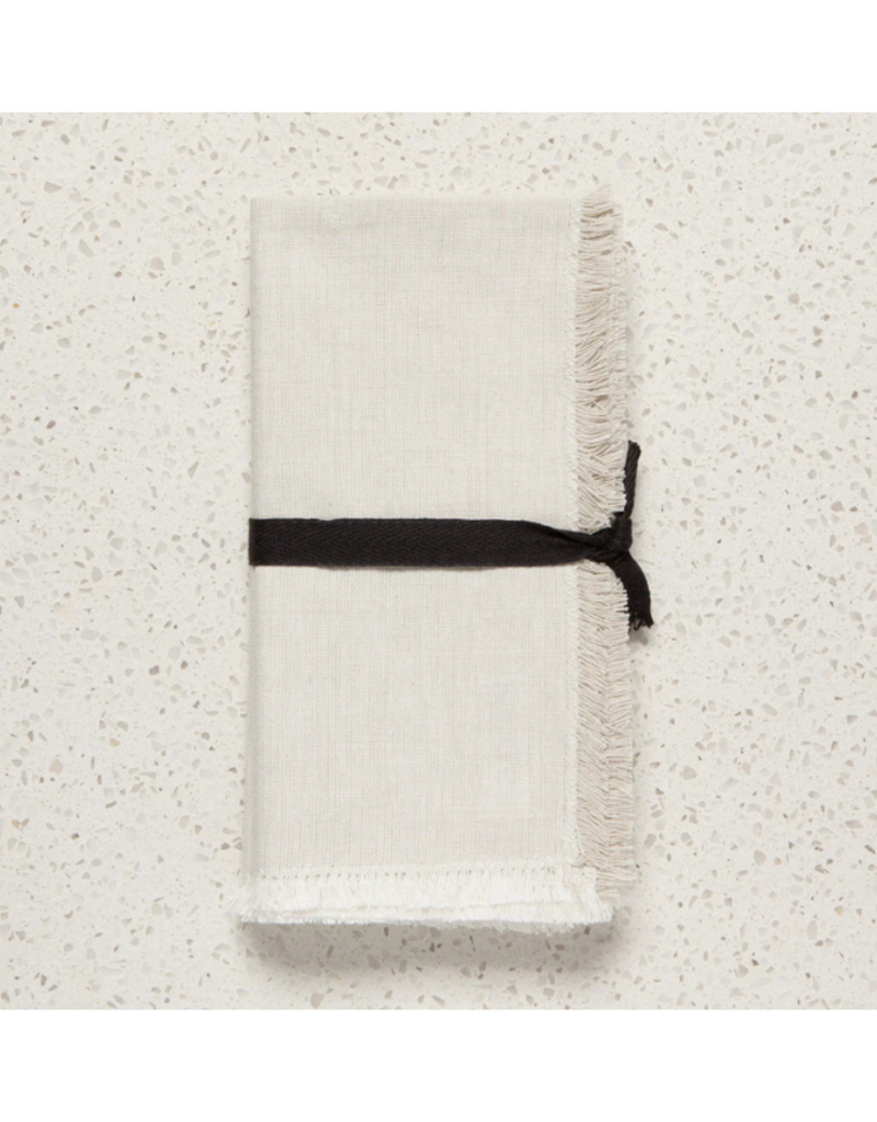 Danica Chambray Napkins in Dove Gray Set of 4