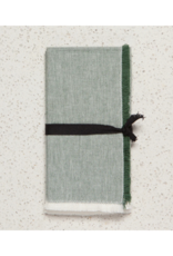 Danica Chambray Napkins in Jade Green Set of 4