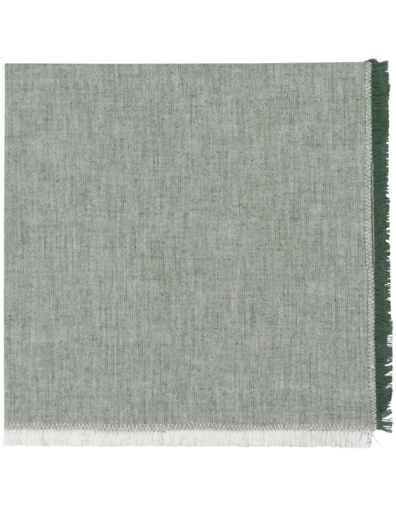 Danica Chambray Napkins in Jade Green Set of 4