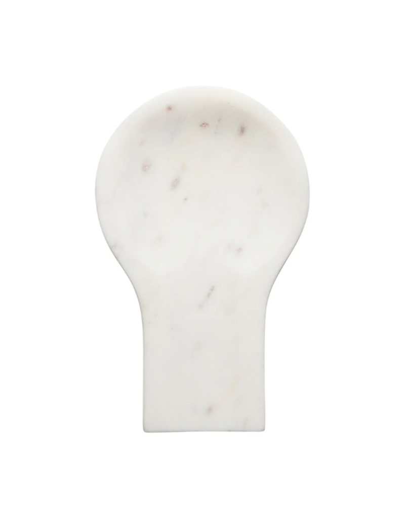 Danica White Marble Spoon Rest