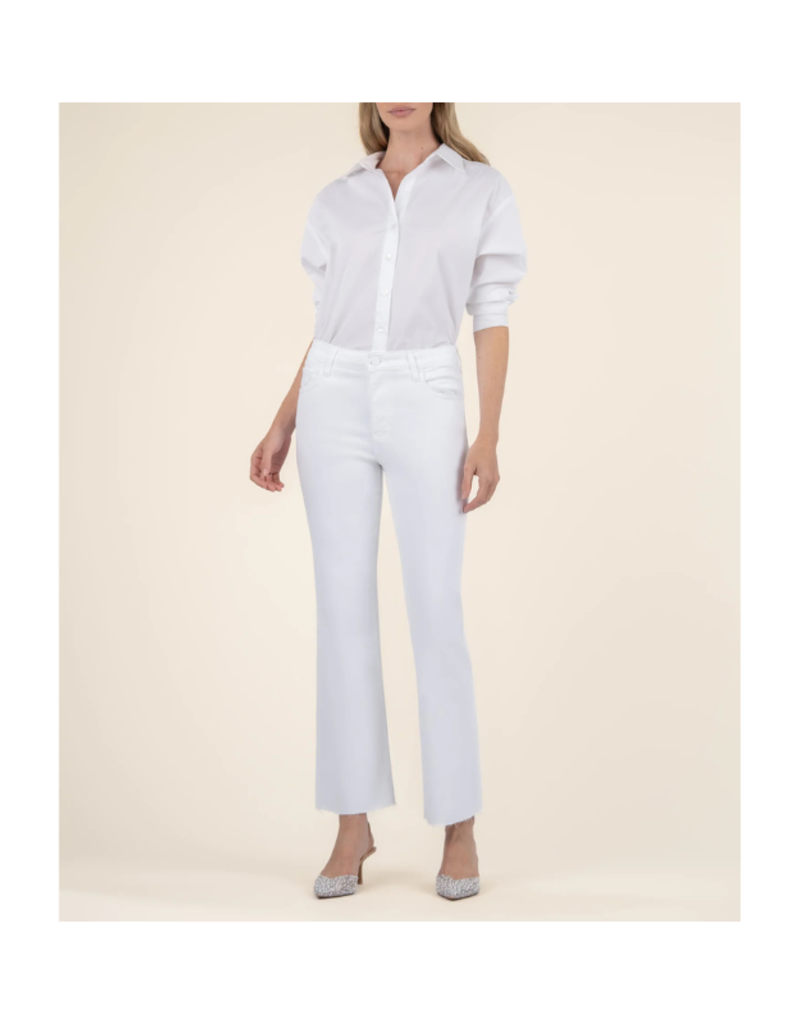 Kut from the Kloth LAST ONE - SIZE 16 -  Kelsey 29" inseam Optic White