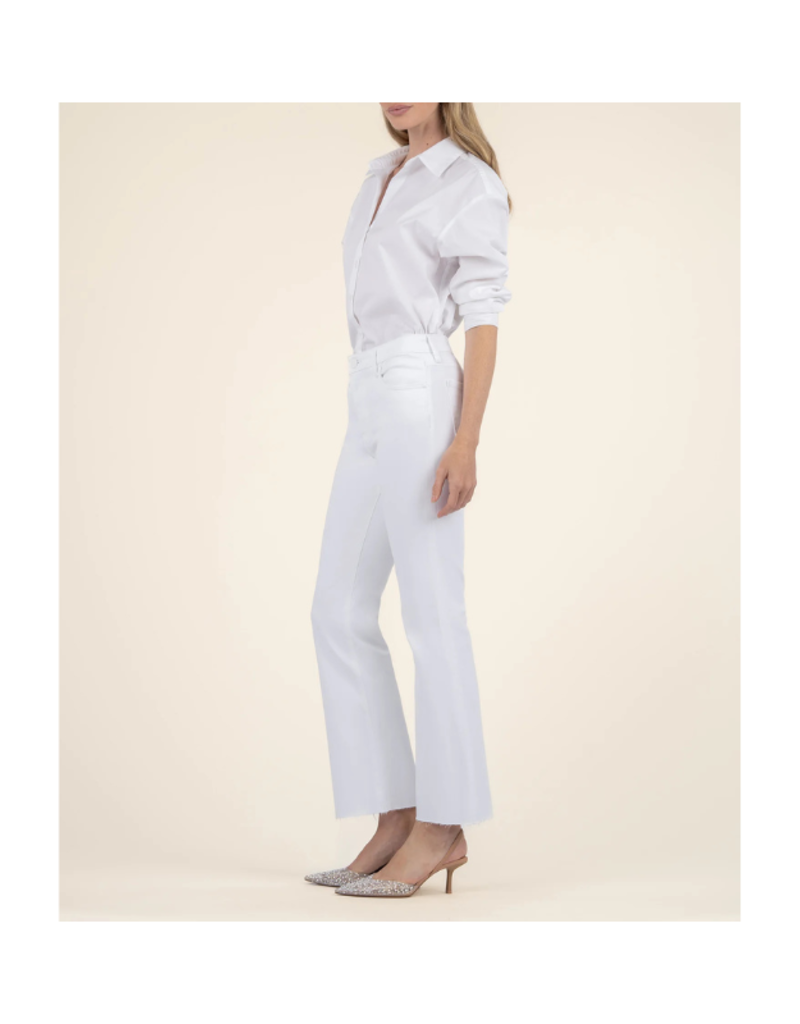 Kut from the Kloth LAST ONE - SIZE 16 -  Kelsey 29" inseam Optic White