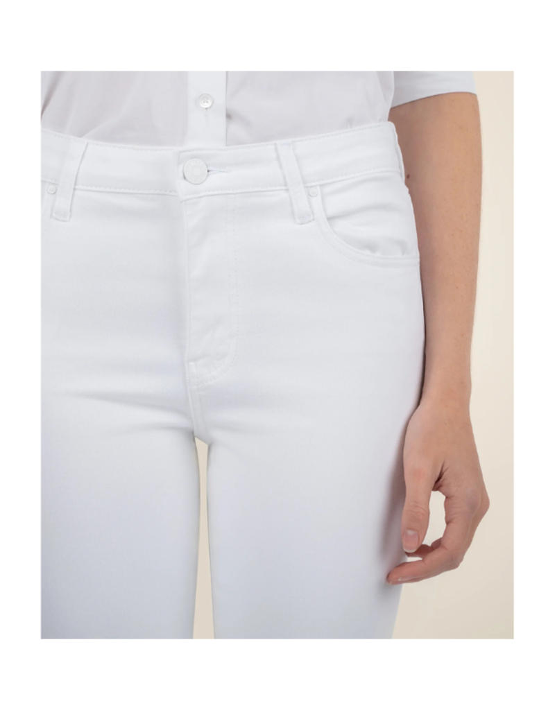 Kut from the Kloth LAST ONE - SIZE 16 -  Kelsey 29" inseam Optic White