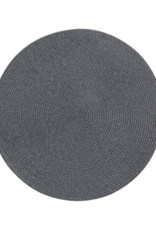 Danica Disko Placemat in Charcoal