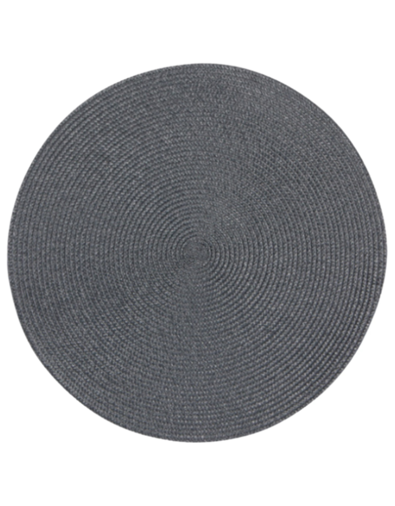 Danica Disko Placemat in Charcoal
