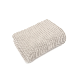merben Nate Cotton Throw in Sand by Merben