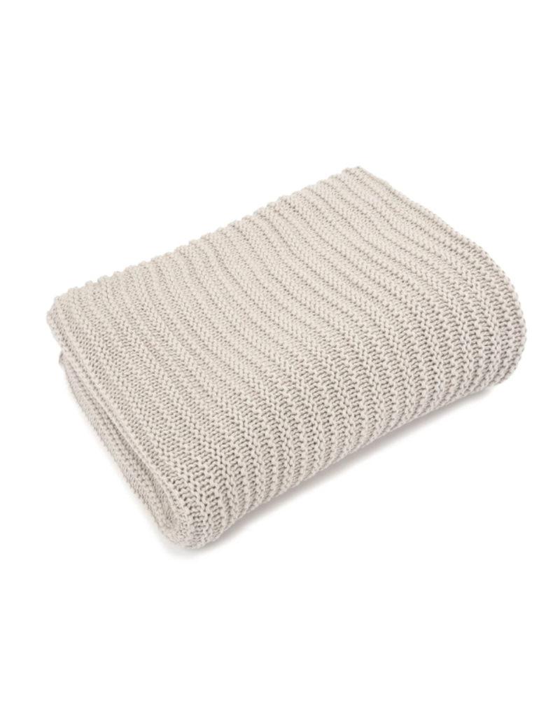 merben Nate Cotton Throw in Sand by Merben