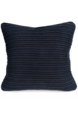 merben Nate Cotton Pillow Cover in Navy by Merben