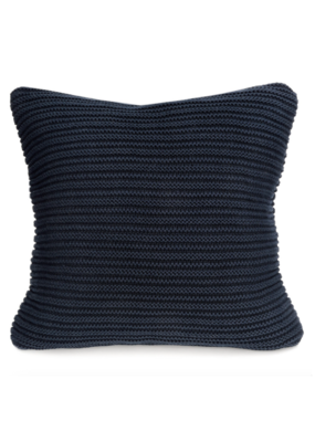 merben Nate Cotton Pillow Cover in Navy by Merben