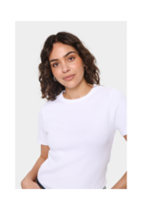 Saint Tropez Aster T-Shirt in Bright White by Saint Tropez
