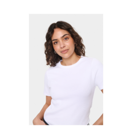 Saint Tropez Aster T-Shirt in Bright White by Saint Tropez