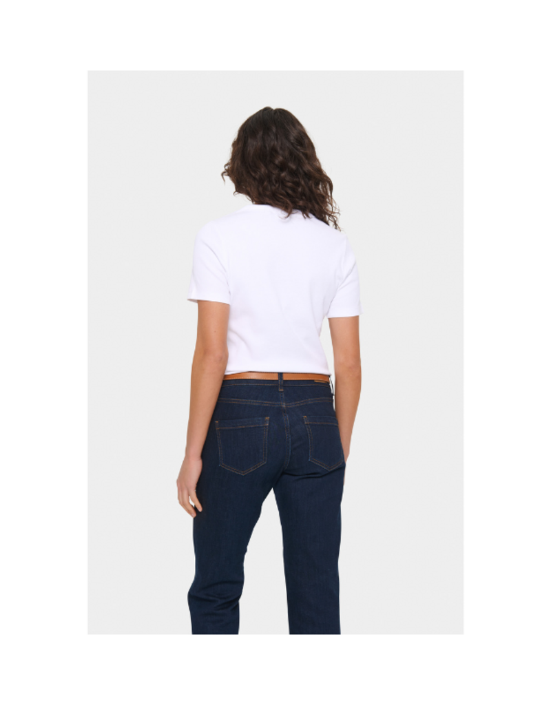 Saint Tropez Aster T-Shirt in Bright White by Saint Tropez