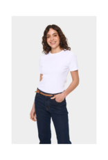 Saint Tropez Aster T-Shirt in Bright White by Saint Tropez