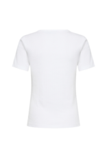 Saint Tropez Aster T-Shirt in Bright White by Saint Tropez