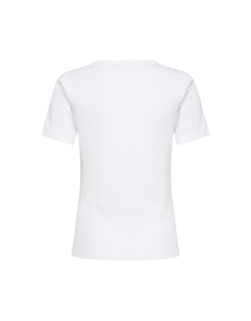 Saint Tropez Aster T-Shirt in Bright White by Saint Tropez