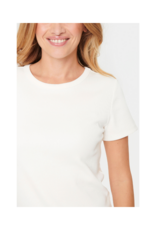 Saint Tropez Aster T-Shirt in Bright White by Saint Tropez